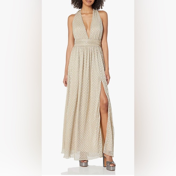 house of harlow gold dress Of Harlow 1960 Gold Dress Revolve House Of Harlow 1960 X REVOLVE Rya Dress  In Gold REVOLVE